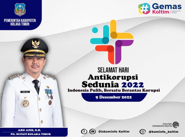 SELAMAT HARI ANTIKORUPSI SEDUNIA 2022
