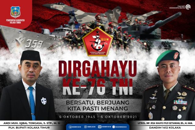 SELAMAT HUT TNI KE-76