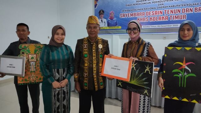 Pemda Sukses Gelar Sayembara Desain Tenun dan Batik Khas Koltim