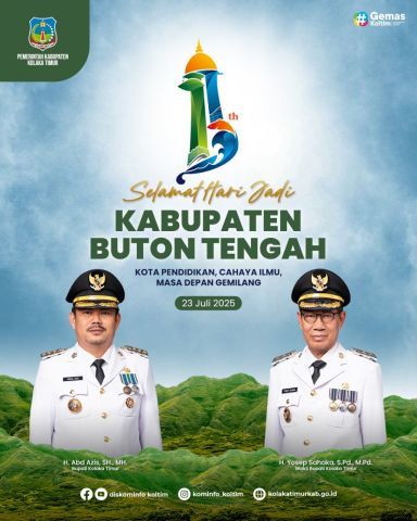 Selamat Hari Jadi Buton Tengah ke- 11 Tahun 2025
