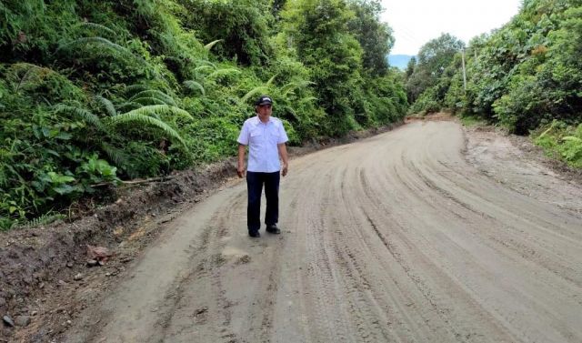 Ruas Jalan Gunung Ambapa Mulus Lancar