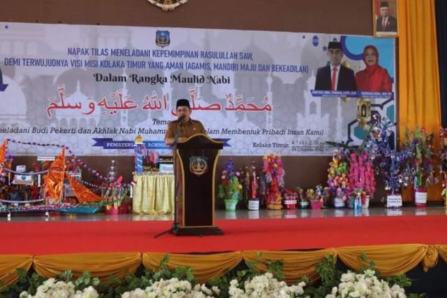 Gelar Maulid, Ini Pesan Pesan Bupati