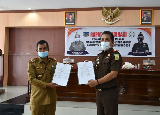 Pemda Koltim dan Kejari Kolaka Perkuat Sinergitas