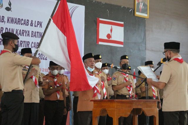 Pengurus Pramuka Koltim Resmi Dikukuhkan