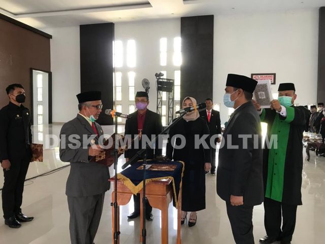 H Belli Kembali Jabat Sekda Koltim