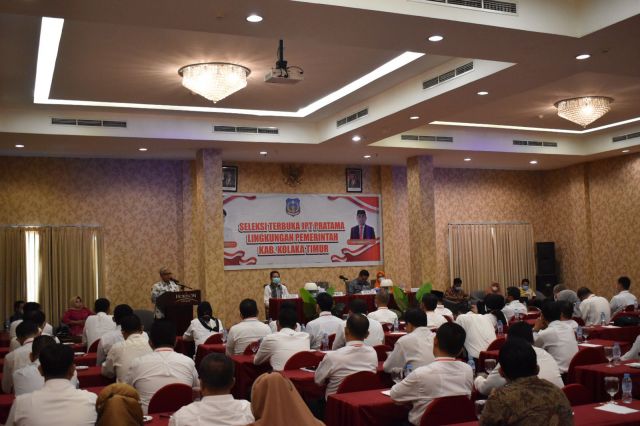Bupati Buka Seleksi JPT Pratama Koltim 2022