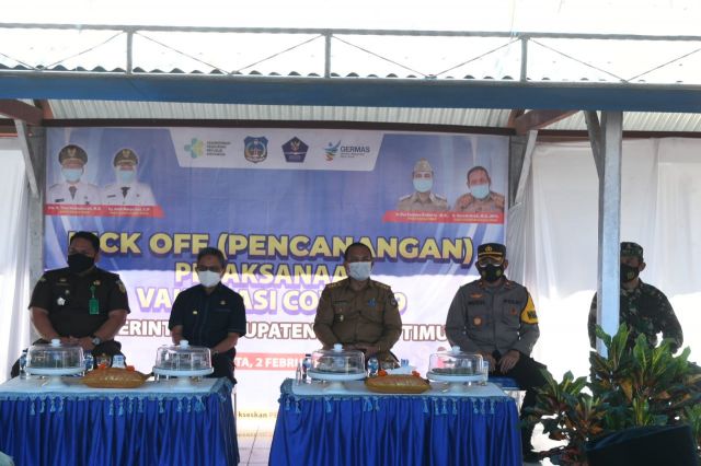 Koltim Launching Vaksinasi Covid-19