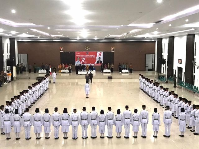 Bupati Kukuhkan Paskibraka Koltim