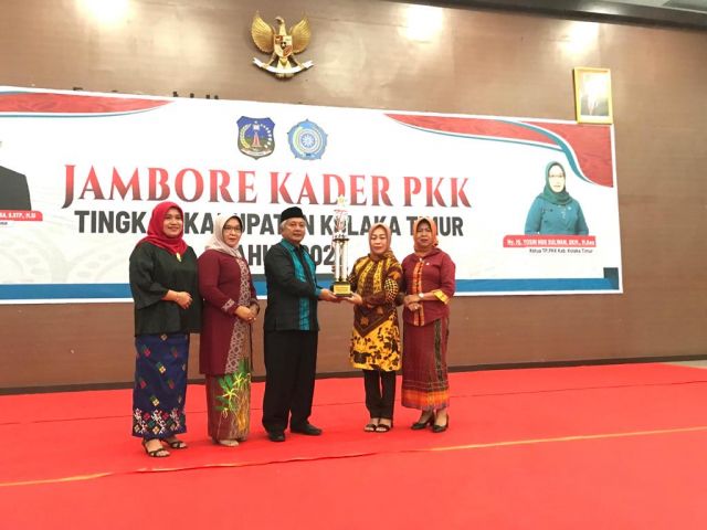 Tirawuta Juara Umum Jambore PKK Koltim 2022