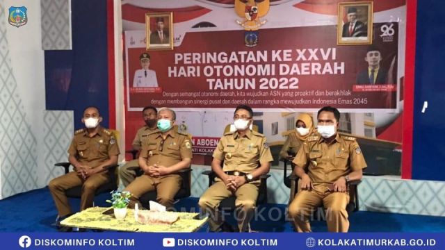 Pj Bupati Koltim Ikuti Puncak Peringatan Hari Otoda XXVI