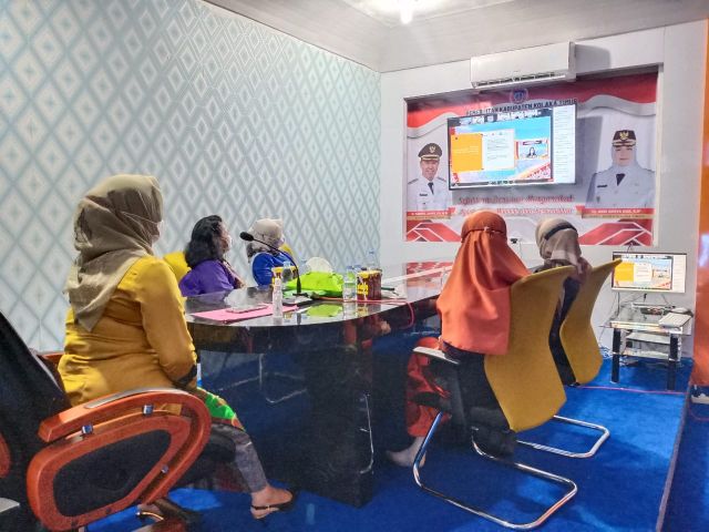 Ketua Dekranasda Koltim Ikuti Rakernas Dekranas Secara Virtual