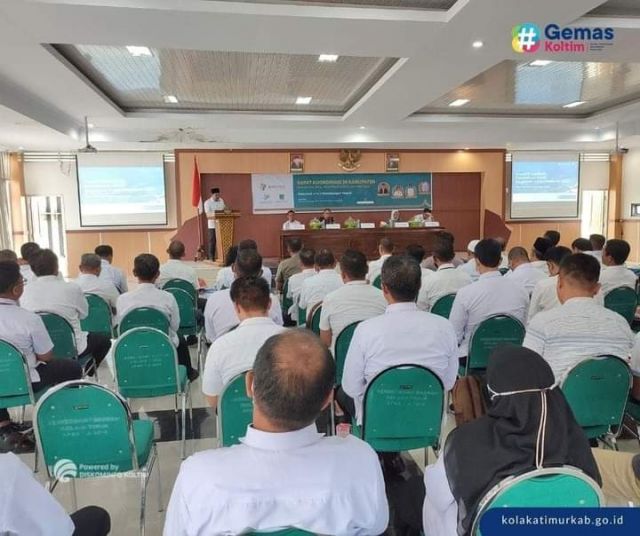 Bupati Buka Rakorda Regsosek Koltim Tahun 2022. 