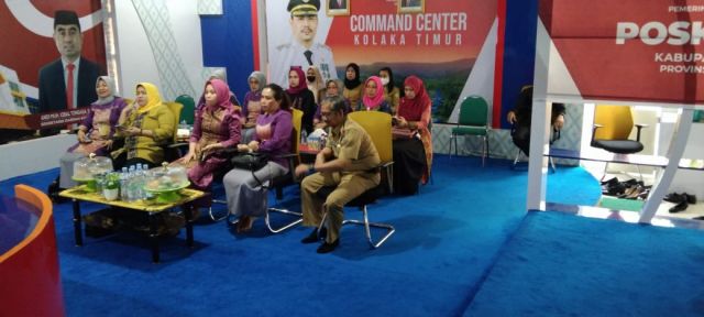 Ketua TP PKK Koltim Ikuti Rakernas Dekranas