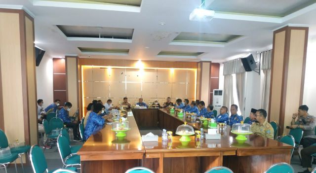 Bupati Pimpin Rapat Forkopimda