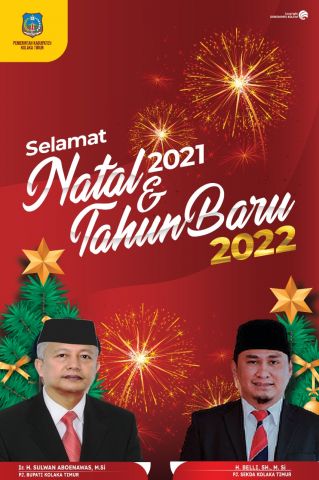 UCAPAN NATAL 2021 DAN TAHUN BARU 2022