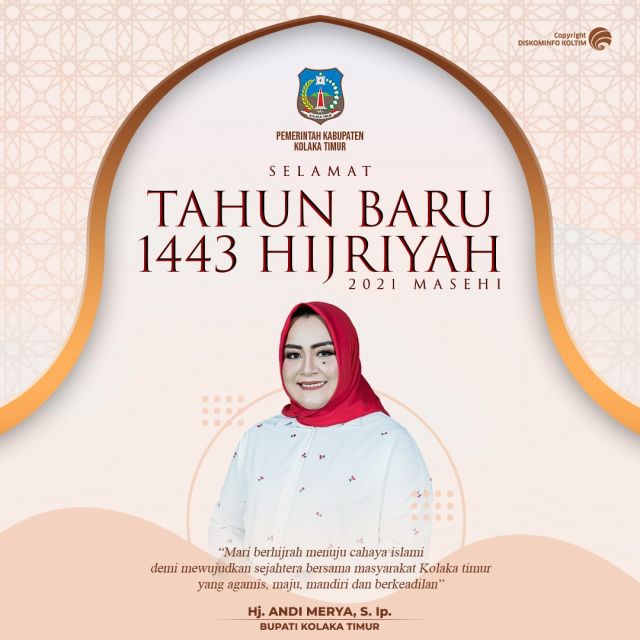 UCAPAN TAHUN BARU 1443 HIJRIYAH