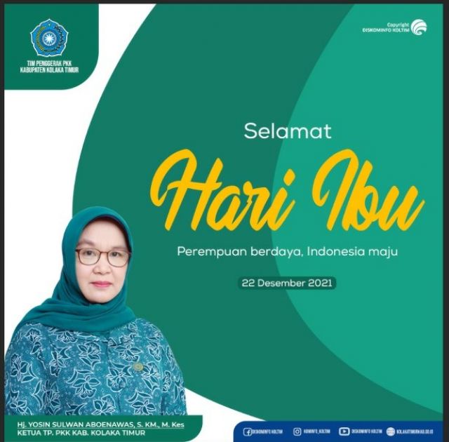 UCAPAN HARI IBU TP PKK KOLTIM