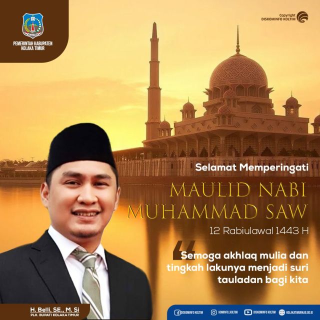 MAULID NABI MUHAMMAD SAW 1443 H