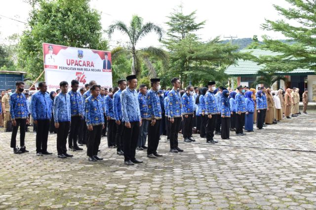 Bupati Koltim Pimpin Upacara Hari Bela Negara
