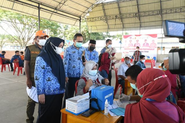Vaksinasi Tahap Tiga Kembali Digelar Pemda Koltim