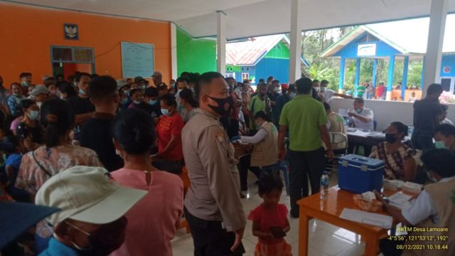 Camat Loea Yakin Capai Seratus Persen Vaksinasi di Akhir Desember