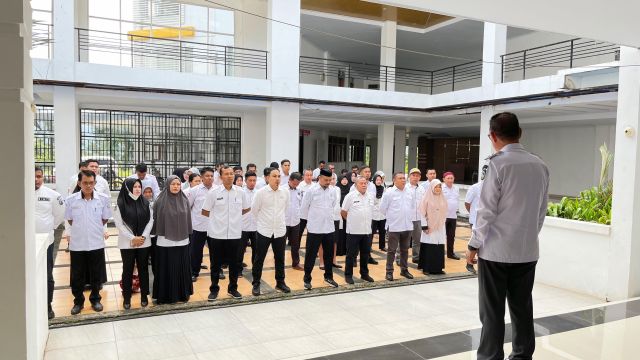 Wakil Bupati Tekankan Kedisiplinan, Apel Pagi Wajib Setiap Hari Kerja