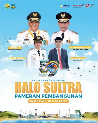 Hadiri dan Sukseskan HALO SULTRA dalam rangka HUT Sultra ke-59 Tahun 2023