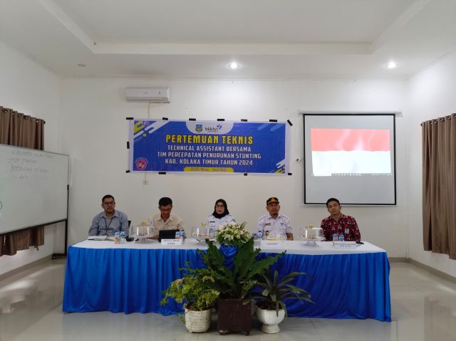 Pertemuan teknis technical assistant bersama tim percepatan penurunan stunting