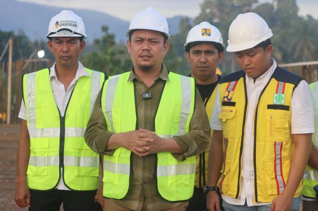 Bupati Kolaka Timur Tinjau Lokasi Pembangunan RSUD Tipe C, Progres Capai 27 Persen