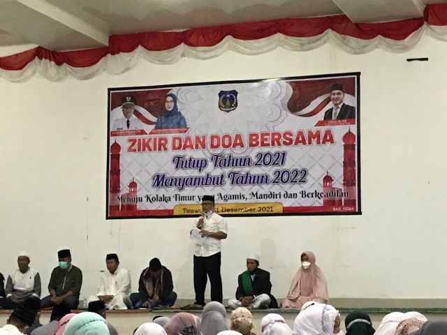 Sambut 2022, Pemda Koltim Gelar Zikir dan Doa Bersama